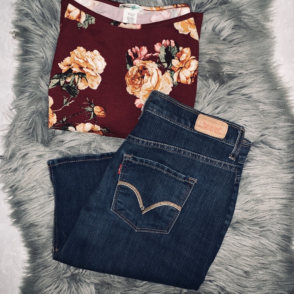 Blue Jean skirt 🌸